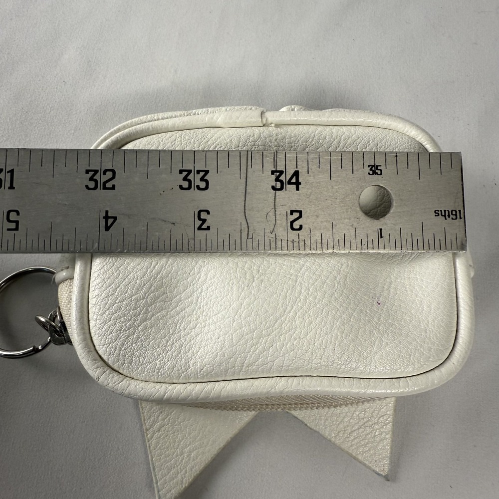 Sleeping Kawaii Llama coin purse - white leatherette - blue Pink - Picture 11 of 12